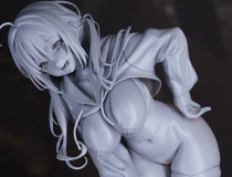 【エロホビ14】【アダルトフィギュア】DSマイルさんイラストを立体化！ロケットボーイ新作エロフィギュア「結愛」監修中原型が展示！